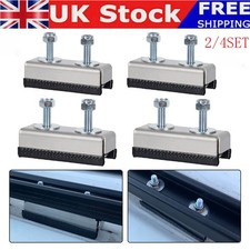 2/4Sets Roof rail fixing brackets For Fiat Ducato Boxer Relay 2007 on rail solar