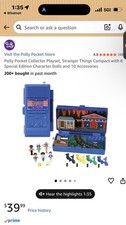 Polly Pocket Collector Stranger Things Compact 6 Dolls 10 Accessories  Playset