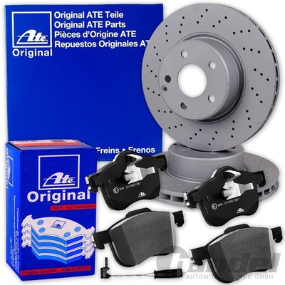ATE BREMSSCHEIBEN 360mm + BELÄGE VORNE für MERCEDES C-KLASSE W205 E-KLASSE W213