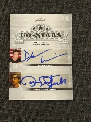 2013 Leaf Pop Century Autograph Auto Co Stars Dean Cain Barry Bostwick