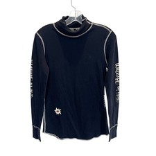 Alp n Rock Let It Snow Ski in Heaven Black Long Sleeve Shirt - Size 3, Medium