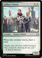 2025 Magic: The Gathering: SPM - Gallant Citizen (#129, Common, Near Mint)
