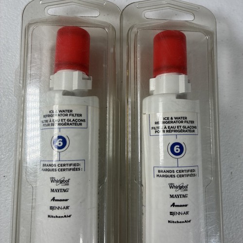 2X New Everydrop by Whirlpool Ice Water Refrigerator Filter 6 EDR6D1 - 第 2/6 張圖片