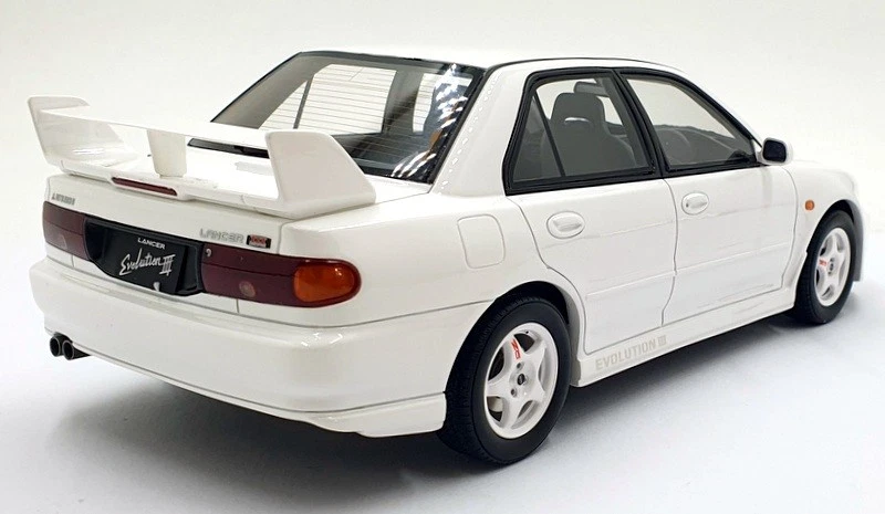 Otto Modelos Escala 1/18 Resina OT1065 - Mitsubishi Lancer EVO III - Blanco Foto 2 de 4