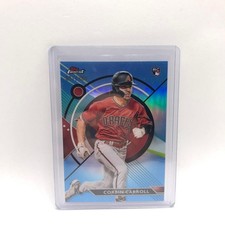 Corbin Carroll 2023 Topps Finest Sky Blue Refractor RC Arizona DBacks Limited 3