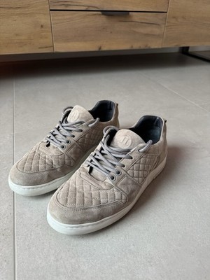 Leandro Lopes Sneaker Größe 42, Wildleder, Low Top, Grau 