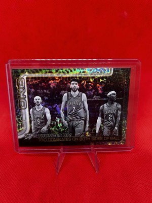 2025-26 Topps Thunder Up Flash Drop /50 #288 Black Friday Blackout Parallel OKC