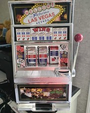 Fabulous Las Vegas Nevada Slot Machine Collectible Toy Man Cave READ