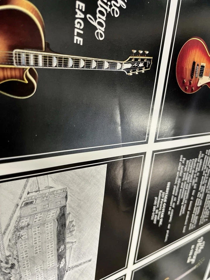 Heritage Guitar Inc Rare Posters - Image 4 of 4