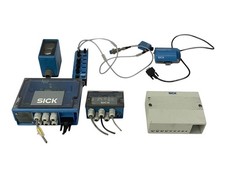 Zestaw 8 chorych np. 1x skaner kodów kreskowych CLV650-6000, moduł przyłączeniowy AMV40-011