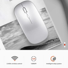 Bluetooth Wireless Mouse Rechargeable 2.4G Dual Mode Mouse Comfort Mouse Suita