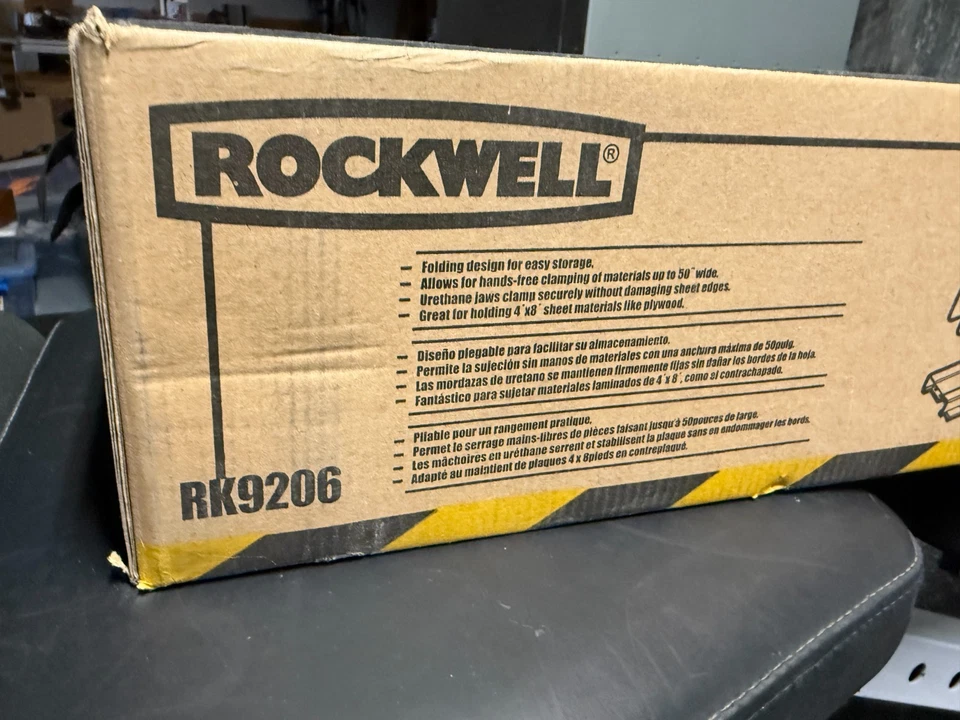 Rockwell JawHorse RK9206 Ferramenta Acessório de Mandíbula de Contraplacado Dobrável vice Banco Novo na caixa! - Imagem 2 de 4