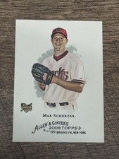 2008 Topps Allen & Ginter #297 Max Scherzer Rookie Diamondbacks