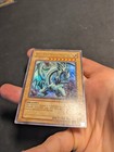 Yugioh Blue-Eyes White Dragon LOB-001 Unlimited Ultra Rare GLOSSY!