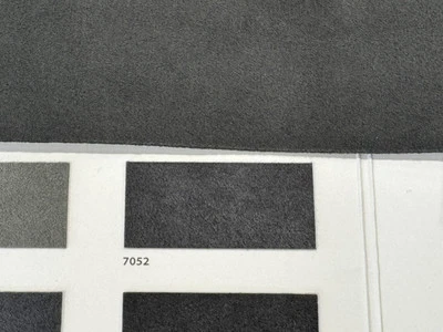 Tessuto Alcantara ORIGINALE Pannello 7052 Grigio Scuro 160cm Larghezza Prezzo da 0,50 Lfm!