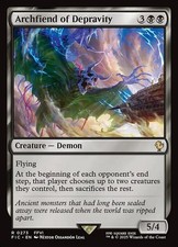 Archfiend of Depravity 273 R Normal FIC MTG NM