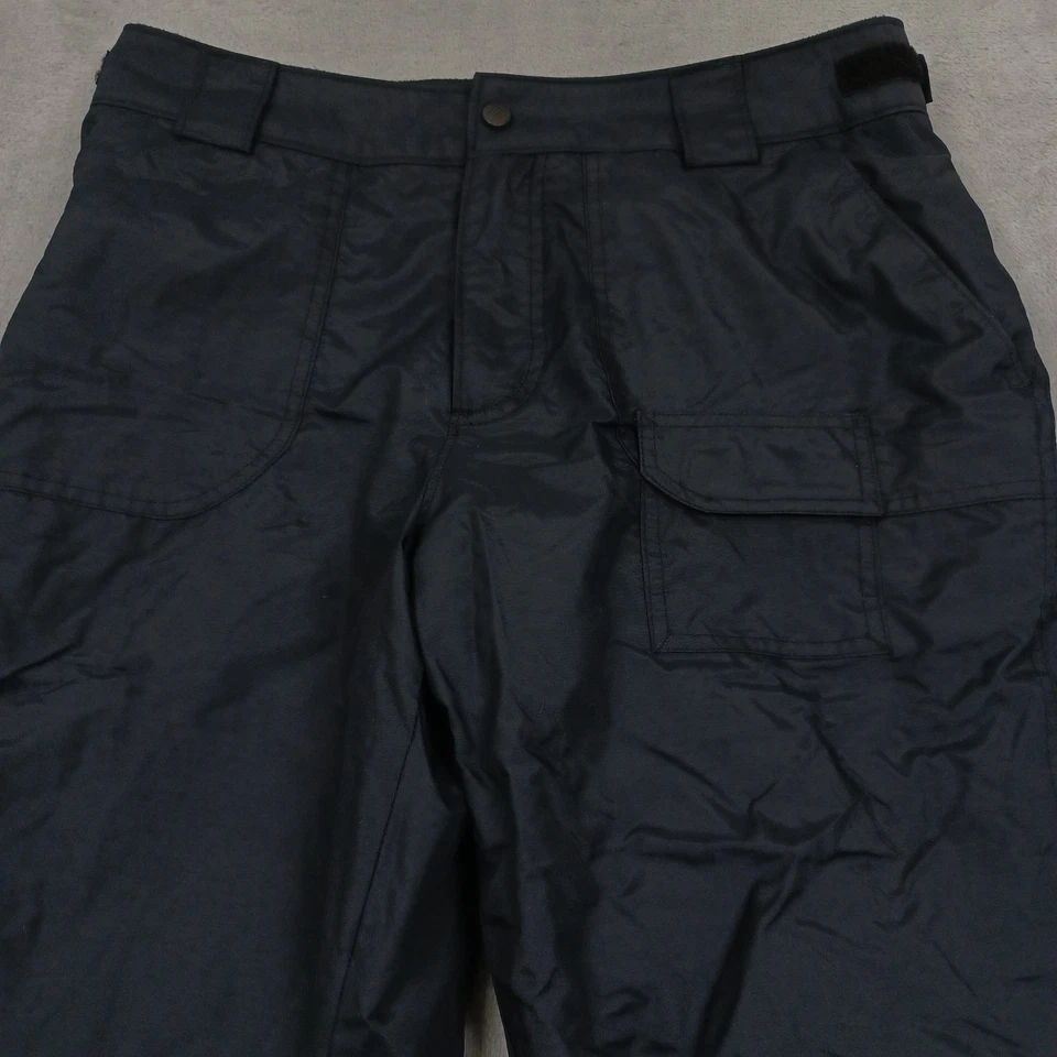 Columbia Snowboard Ski Pants Womens Small Black Waterproof Nylon Winter Outdoor - Image 3 of 4