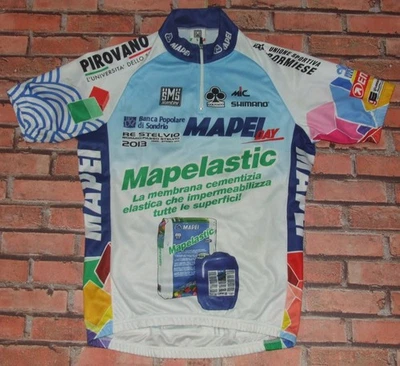 Mapei Day 2013 Santini Maglia Shirt Maillot Bici Ciclismo Cyclism (771) Tg. S - Imagen 1 de 2