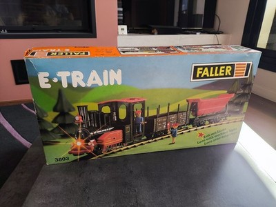 Faller ECH O 3803 E-ZUG SET DAMPFLOK GÜTERWAGEN 