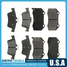 Front Rear Disc Brake Pad Set fits 2008-2010 Chevrolet Cobalt