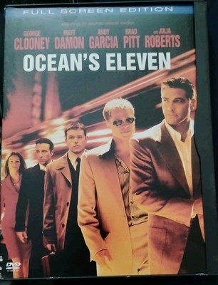 Ocean's Eleven (DVD, Movie, George Clooney, Matt Damon, Brad Pitt, 2001)