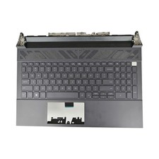 New Palmrest For Dell G15 5530 5531 5535 Keyboard RGB Backlit Upper Case 025CCM
