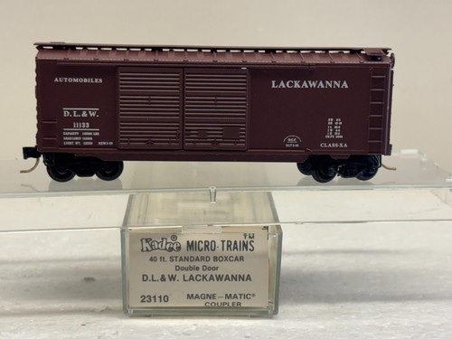 Micro trenes Kadee escala N MTL 23110 Lackawanna DL&W 11133 vagón de caja | Condition: New