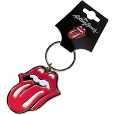 The Rolling Stones Classic Tongue Logo Keychain