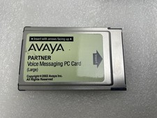 AVAYA PARTNER CWD4B VOICE MESSAGING VOICEMAIL 700226525 LARGE PC CARD L3-7(12)