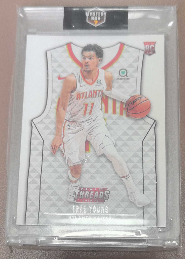 Trae Young 2018-19 Panini Threads Rookie RC Atlanta Hawks #103 -2.1