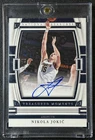 NIKOLA JOKIC 2022-23 PANINI NATIONAL TREASURES TREASURED MOMENTS AUTO 38/49