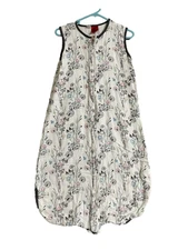 Nest Designs Sleeveless Sleep Sack Size L 12 + Months Lightweight Bamboo Cotton