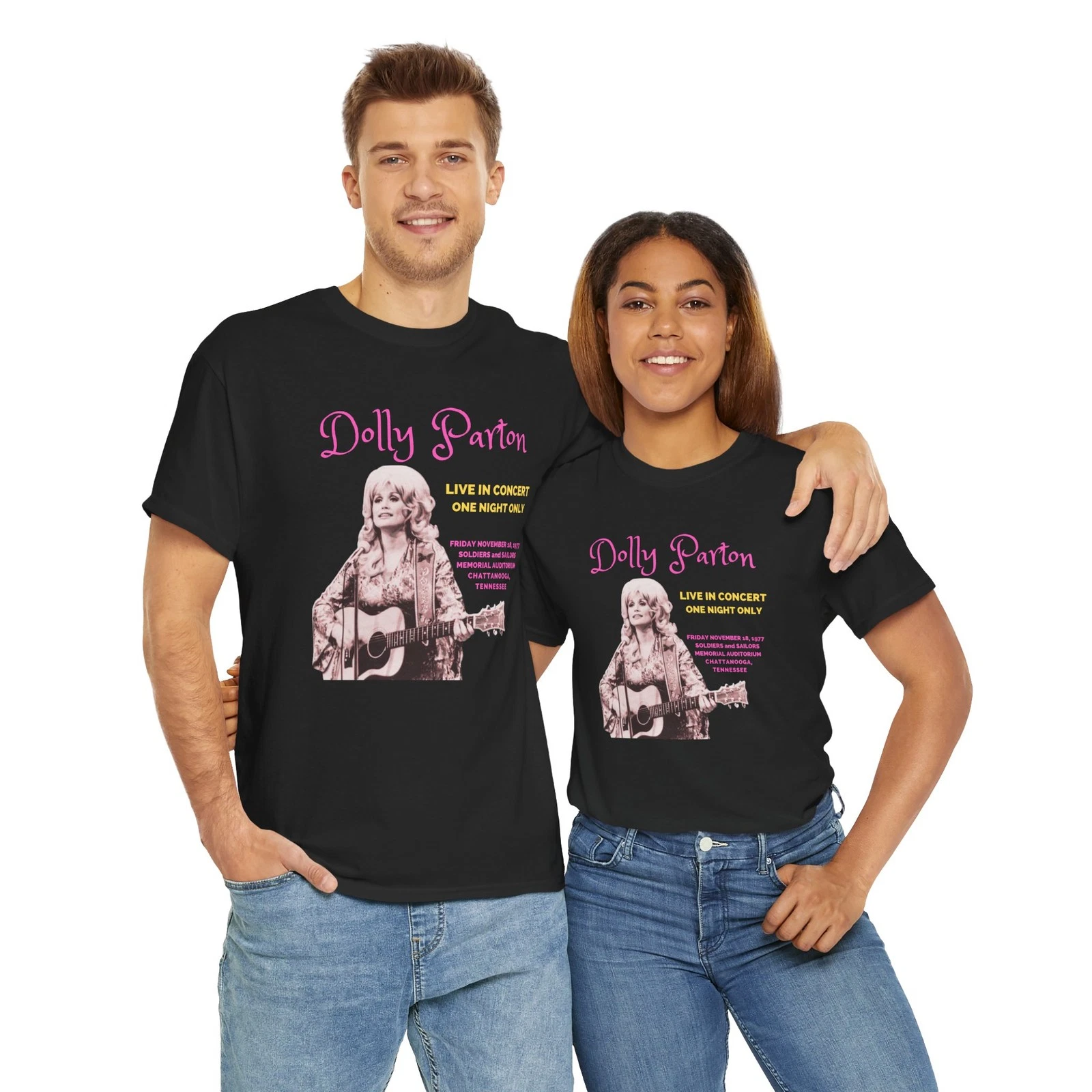 Dolly Parton Unisex Heavy T-Shirt