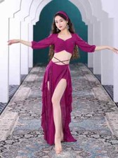 Belly Dance Skirt Set New Dance Performance Uniforms Women's Uniforms