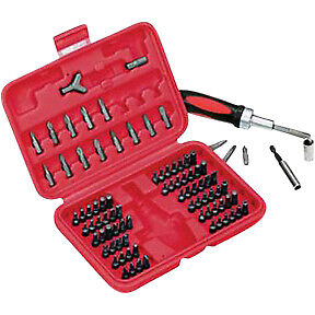 90 Pc. Security Bit Set with Ratchet 549 ATD Tools 549 663126005498 Metal - Picture 1 of 1