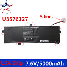 New U3576127PV-2S1P 5080270P U3576127 Battery for Gateway gwtn156-11bk