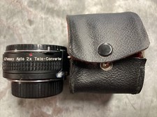 VTG JC Penney Auto 2X Tele Converter O/OM 624-3450 In Original Case