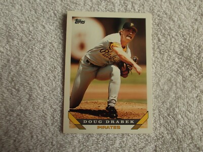 Topps 1993 / MLB ''DOUG DRABEK'' #190 Pittsburgh Pirates Trading Card n20