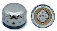 Hydraulic Tank Breather Cap with Flange, Cork Gasket, 304 Stainless Steel 