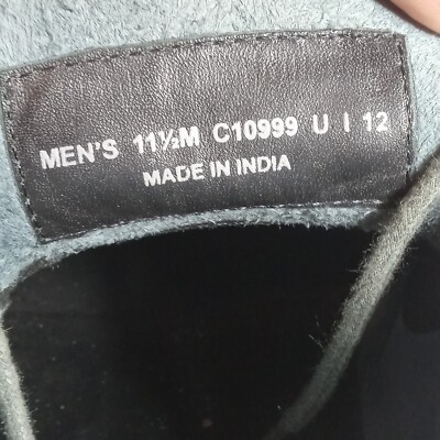 Cole Haan Glenn Chukka Blue Gray Desert Leather Boots Men display picture 1