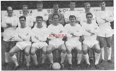 1965 Bradford Park Avenue F.C. (ohne Spielerdetails) Fußballstar Fotodruck 154/17