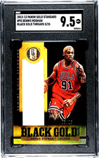 2012-13 Panini Gold Standard Black Gold Threads /25 Dennis Rodman SGC 9.5