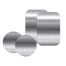 Adhesive Thin Metal PlatesCompatible with Magnetic Mounts4 Piece Metal Plates...