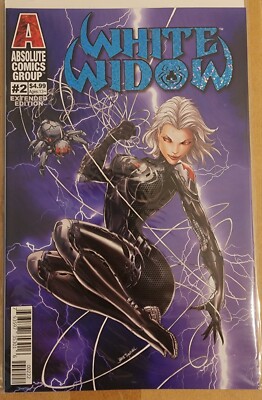 White Widow #2, 2nd Printing Extended Edition, Absolute Comics, 2019