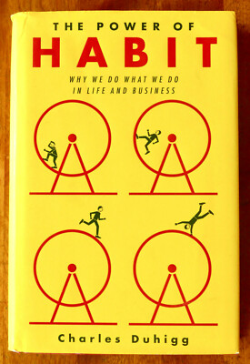 THE POWER OF HABIT  2012 Duhigg  HCDJ  Why We Do What We Do Life Busiess Illust 