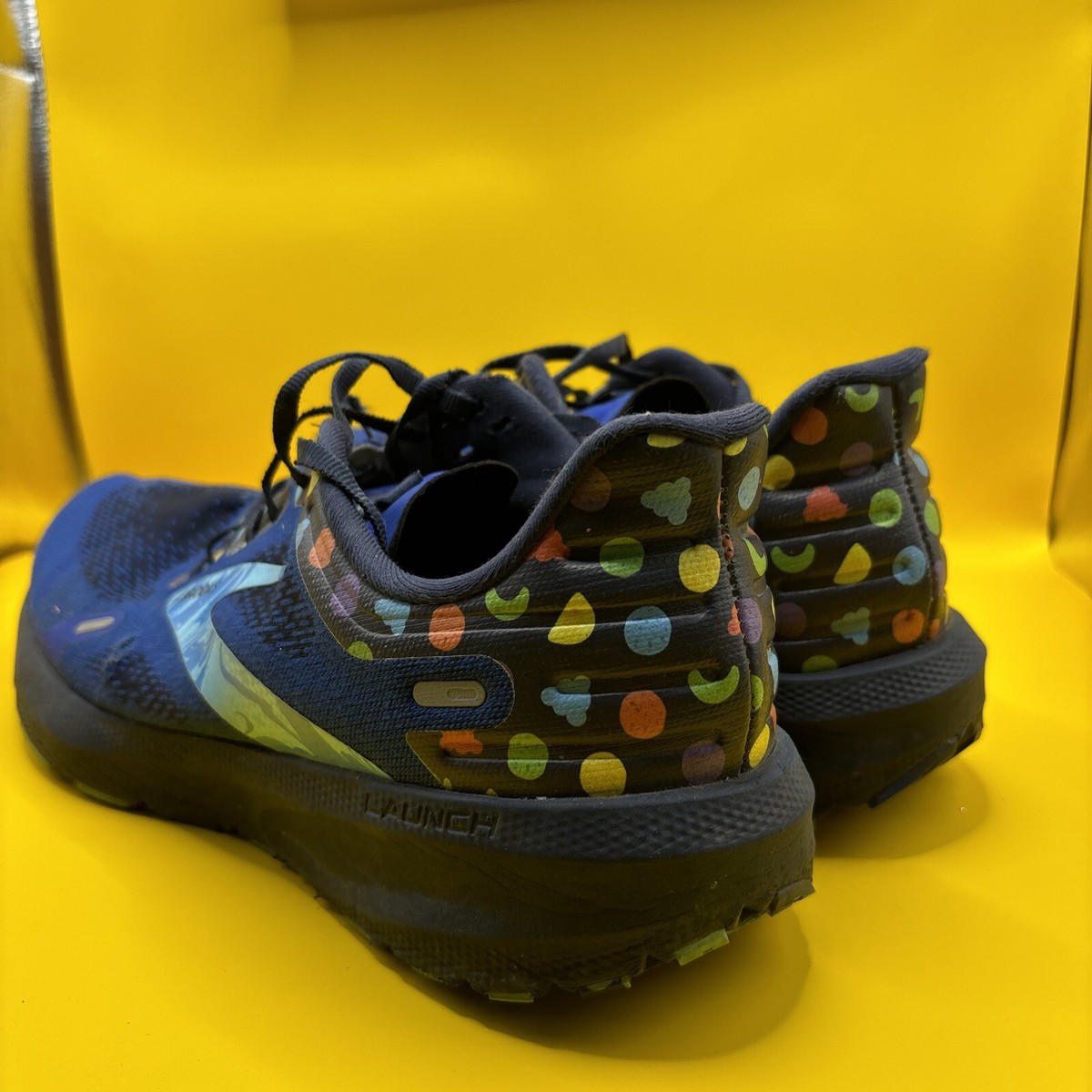 Brooks Mens Bowl O' Brooks Launch 9 Running Shoes Sz11 Blue Cereal