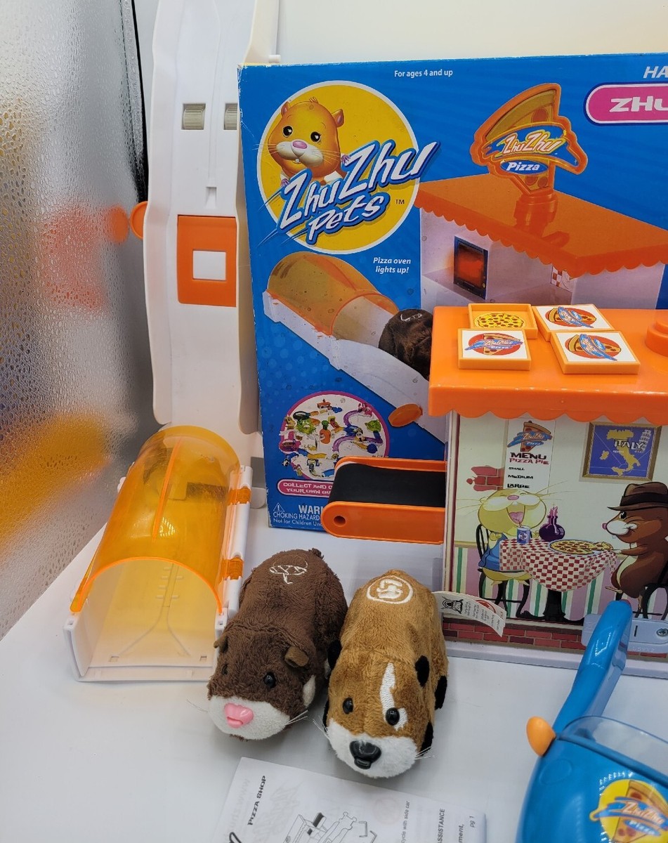 Zhu Zhu Pets Pizza Shop Playset Motorcycle & Side Car | eBay