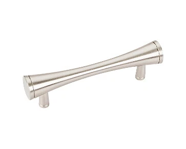 Elements Silver Center to Center Cabinet Pull - Decorative Hardware 400SN - Picture 1 of 3