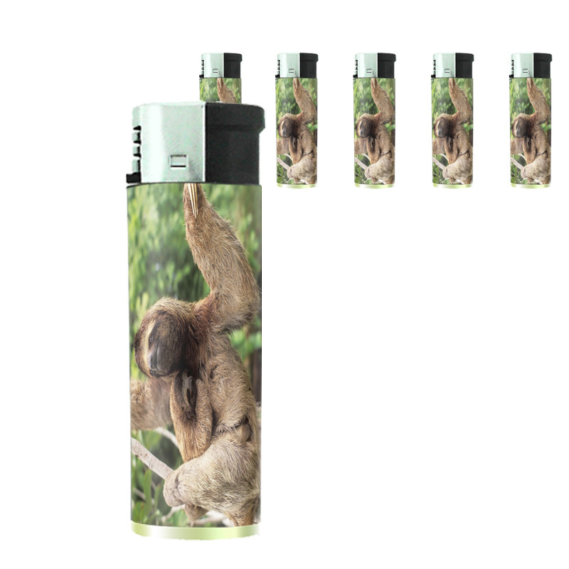 S Set Of 5 Electronic Refillable Butane