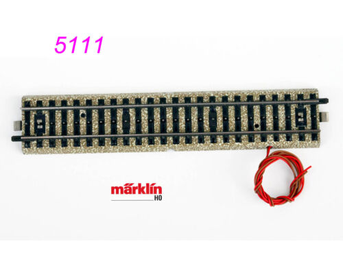 Märklin 5111 voie M voie de raccordement droite, bon état, pour constructeurs d'installations ! - Photo 1 sur 2
